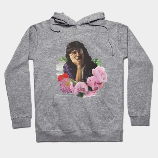 Charly Garcia collage Hoodie by luliga